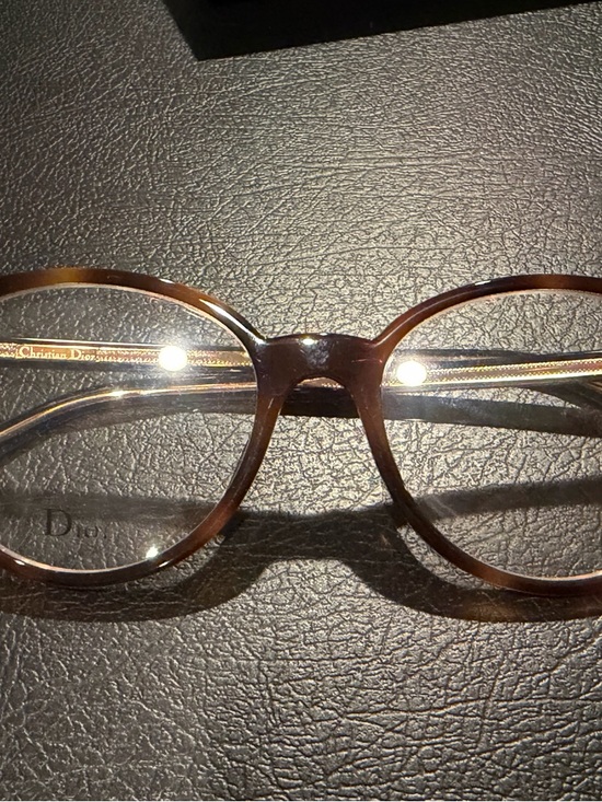 Dior Other - Dior Tortoiseshell Round Optical Glasses in Brown